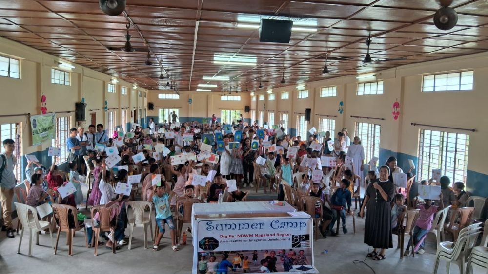 Assisi Centre for Integrated Development and National Domestic Workers Movement Nagaland region organised a summer camp for children involved in the Child Rights Movement.